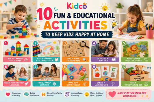10 Fun and Educational Activities to Keep Kids Happy at Home