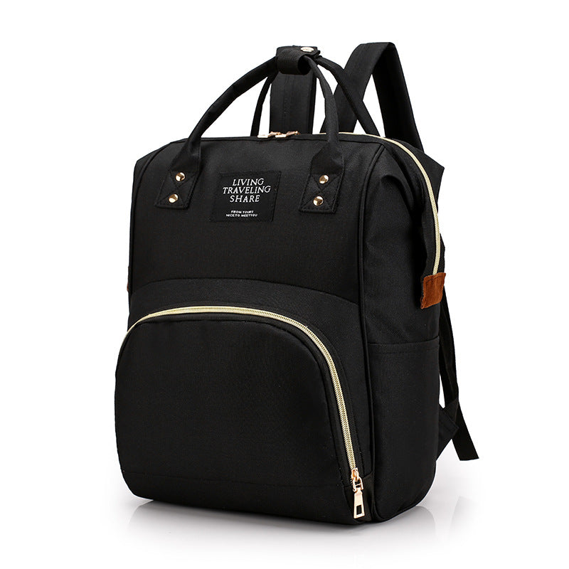 Large Capacity Mummy Diaper Bag Backpack | Multi-Function Baby Care Travel Nursing Bag