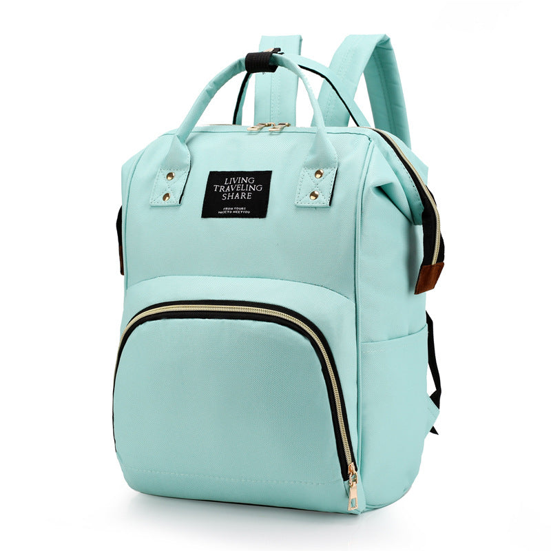 Large Capacity Mummy Diaper Bag Backpack | Multi-Function Baby Care Travel Nursing Bag