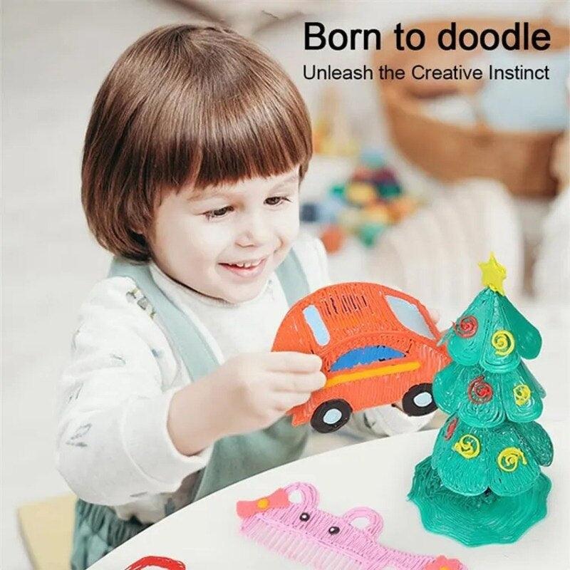 3D PEN FOR 3D PRINTING & DRAWING – USB 3D PEN WITH FILAMENT FOR KIDS, DIY ARTS & CRAFTS