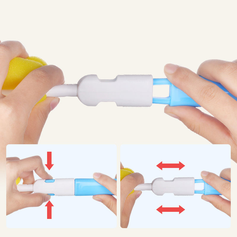 ROYAL 6-PIECE BABY BOTTLE CLEANING BRUSH SET – COMPLETE BOTTLE & NIPPLE CLEANING KIT