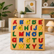 Wooden ABC Alphabet Puzzle for Kids | Educational Early Learning Toy