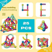 Magnetic Sticks Building Blocks Set for Kids | STEM Educational Construction Toy