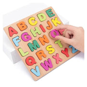 Wooden ABC Alphabet Puzzle for Kids | Educational Early Learning Toy