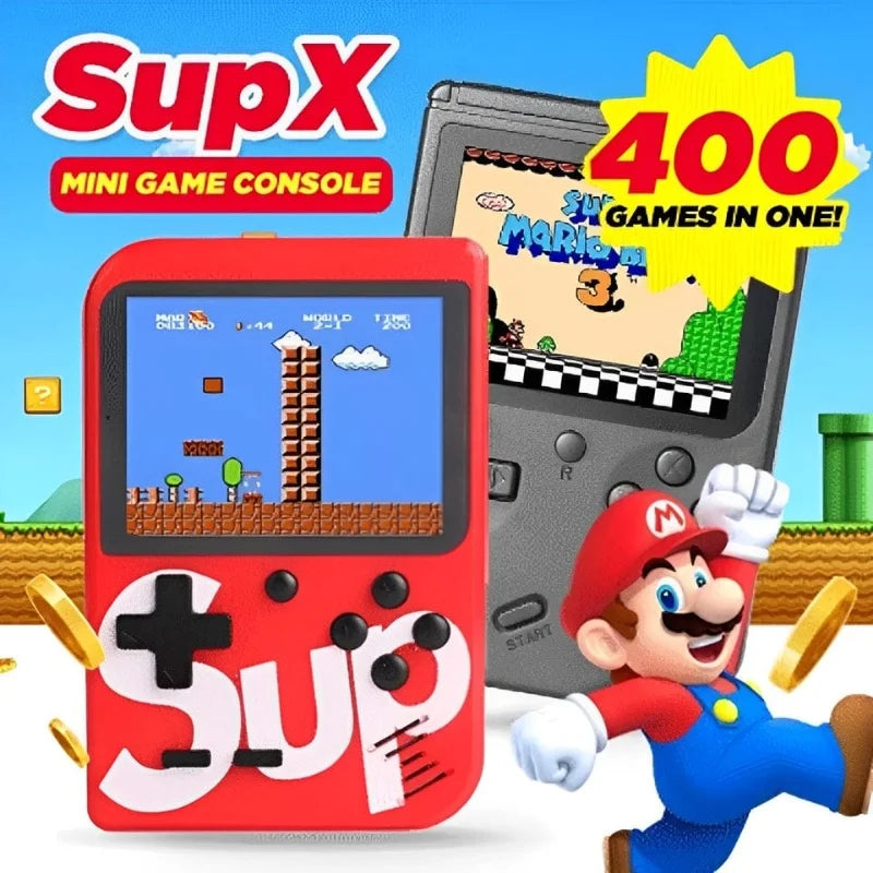 SUP Game Box Portable Console – 400 Classic Games in 1 Retro Handheld Gaming Device